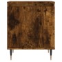 Engineered wood smoked oak bedside table 40x30x50 cm by vidaXL, Nightstands - Ref: Foro24-826822, Price: 34,81 €, Discount: %