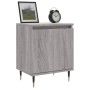 Bedside table 2 pcs Sonoma gray engineered wood 40x30x50 cm by vidaXL, Nightstands - Ref: Foro24-826825, Price: 45,96 €, Disc...