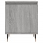 Mesita de noche 2 uds madera ingeniería gris Sonoma 40x30x50 cm de vidaXL, Mesitas de noche - Ref: Foro24-826825, Precio: 45,...