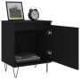 Nightstands 2 pcs engineered wood black 40x30x50 cm by vidaXL, Nightstands - Ref: Foro24-826831, Price: 58,91 €, Discount: %