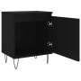 Nightstands 2 pcs engineered wood black 40x30x50 cm by vidaXL, Nightstands - Ref: Foro24-826831, Price: 58,91 €, Discount: %