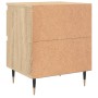 Mesitas noche 2 uds madera ingeniería roble Sonoma 40x35x50 cm de vidaXL, Mesitas de noche - Ref: Foro24-826867, Precio: 75,5...