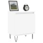 White engineered wood bedside table 40x30x50 cm by vidaXL, Nightstands - Ref: Foro24-826828, Price: 36,01 €, Discount: %