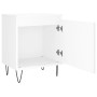 White engineered wood bedside table 40x30x50 cm by vidaXL, Nightstands - Ref: Foro24-826828, Price: 36,01 €, Discount: %