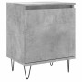 Bedside table made of gray concrete engineered wood, 40x30x50 cm. by vidaXL, Nightstands - Ref: Foro24-826836, Price: 34,99 €...