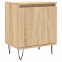 Sonoma oak engineered wood bedside table 40x30x50 cm by vidaXL, Nightstands - Ref: Foro24-826834, Price: 25,57 €, Discount: %