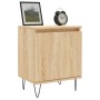 Sonoma oak engineered wood bedside table 40x30x50 cm by vidaXL, Nightstands - Ref: Foro24-826834, Price: 25,57 €, Discount: %