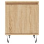 Sonoma oak engineered wood bedside table 40x30x50 cm by vidaXL, Nightstands - Ref: Foro24-826834, Price: 25,57 €, Discount: %