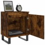 Smoked oak engineered wood bedside table 40x30x50 cm by vidaXL, Nightstands - Ref: Foro24-826854, Price: 29,02 €, Discount: %