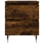 Nightstands 2 pcs engineered wood smoked oak 40x35x50 cm by vidaXL, Nightstands - Ref: Foro24-826871, Price: 75,54 €, Discoun...