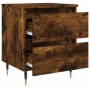 Nightstands 2 pcs engineered wood smoked oak 40x35x50 cm by vidaXL, Nightstands - Ref: Foro24-826871, Price: 75,54 €, Discoun...