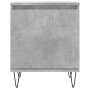 Bedside tables 2 pcs concrete gray wood 40x30x50 cm by vidaXL, Nightstands - Ref: Foro24-826837, Price: 58,35 €, Discount: %