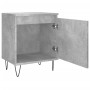 Bedside tables 2 pcs concrete gray wood 40x30x50 cm by vidaXL, Nightstands - Ref: Foro24-826837, Price: 58,35 €, Discount: %