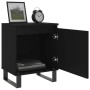 Nightstands 2 pcs engineered wood black 40x30x50 cm by vidaXL, Nightstands - Ref: Foro24-826847, Price: 70,40 €, Discount: %