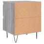 Mesita de noche 2 uds madera ingeniería gris Sonoma 40x35x50 cm de vidaXL, Mesitas de noche - Ref: Foro24-826889, Precio: 76,...