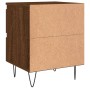 Oak brown engineered wood bedside table 40x35x50 cm by vidaXL, Nightstands - Ref: Foro24-826890, Price: 35,31 €, Discount: %