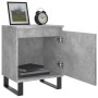 Bedside tables 2 pcs concrete gray wood 40x30x50 cm by vidaXL, Nightstands - Ref: Foro24-826853, Price: 67,61 €, Discount: %