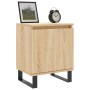 Nightstands 2 pcs engineered wood Sonoma oak 40x30x50 cm by vidaXL, Nightstands - Ref: Foro24-826851, Price: 67,61 €, Discoun...