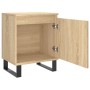 Mesitas noche 2 uds madera ingeniería roble Sonoma 40x30x50 cm de vidaXL, Mesitas de noche - Ref: Foro24-826851, Precio: 67,6...