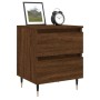 Nightstands 2 pcs oak brown engineered wood 40x35x50 cm by vidaXL, Nightstands - Ref: Foro24-826875, Price: 80,33 €, Discount: %