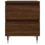 Nightstands 2 pcs oak brown engineered wood 40x35x50 cm by vidaXL, Nightstands - Ref: Foro24-826875, Price: 80,33 €, Discount: %