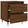 Nightstands 2 pcs oak brown engineered wood 40x35x50 cm by vidaXL, Nightstands - Ref: Foro24-826875, Price: 80,33 €, Discount: %