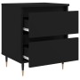 Nightstands 2 pcs engineered wood black 40x35x50 cm by vidaXL, Nightstands - Ref: Foro24-826863, Price: 76,76 €, Discount: %