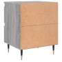 Mesita de noche 2 uds madera ingeniería gris Sonoma 40x35x50 cm de vidaXL, Mesitas de noche - Ref: Foro24-826873, Precio: 78,...