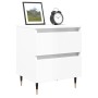 Nightstands 2 pcs glossy white engineered wood 40x35x50 cm by vidaXL, Nightstands - Ref: Foro24-826865, Price: 82,91 €, Disco...