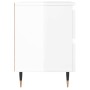 Nightstands 2 pcs glossy white engineered wood 40x35x50 cm by vidaXL, Nightstands - Ref: Foro24-826865, Price: 82,91 €, Disco...