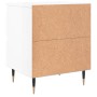 Nightstands 2 pcs glossy white engineered wood 40x35x50 cm by vidaXL, Nightstands - Ref: Foro24-826865, Price: 82,91 €, Disco...