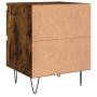 Smoked oak engineered wood bedside table 40x35x50 cm by vidaXL, Nightstands - Ref: Foro24-826886, Price: 42,07 €, Discount: %