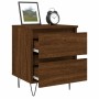 Nightstands 2 pcs oak brown engineered wood 40x35x50 cm by vidaXL, Nightstands - Ref: Foro24-826891, Price: 56,57 €, Discount: %