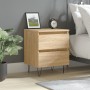 Sonoma oak engineered wood bedside table 40x35x50 cm by vidaXL, Nightstands - Ref: Foro24-826882, Price: 52,26 €, Discount: %