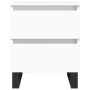 Mesita de noche madera contrachapada blanco 40x35x50 cm de vidaXL, Mesitas de noche - Ref: Foro24-826892, Precio: 68,47 €, De...