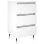 White engineered wood bedside table 40x35x69 cm by vidaXL, Nightstands - Ref: Foro24-826908, Price: 54,06 €, Discount: %