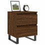 Nightstands 2 pcs oak brown engineered wood 40x35x50 cm by vidaXL, Nightstands - Ref: Foro24-826907, Price: 89,58 €, Discount: %