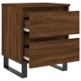 Nightstands 2 pcs oak brown engineered wood 40x35x50 cm by vidaXL, Nightstands - Ref: Foro24-826907, Price: 89,58 €, Discount: %