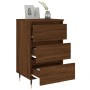 Nightstands 2 pcs oak brown engineered wood 40x35x69 cm by vidaXL, Nightstands - Ref: Foro24-826923, Price: 106,03 €, Discoun...