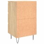 Sonoma oak engineered wood bedside table 40x35x69 cm by vidaXL, Nightstands - Ref: Foro24-826930, Price: 51,78 €, Discount: %