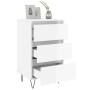 Nightstands 2 pcs glossy white engineered wood 40x35x69 cm by vidaXL, Nightstands - Ref: Foro24-826929, Price: 74,46 €, Disco...