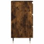 Nachttische 2 Stk. Holzwerkstoff Eiche geräuchert 40x35x69 cm von vidaXL, Nachttische - Ref: Foro24-826919, Preis: 94,23 €, R...