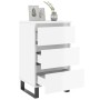 Nightstands 2 pcs glossy white engineered wood 40x35x69 cm by vidaXL, Nightstands - Ref: Foro24-826945, Price: 133,29 €, Disc...