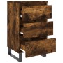 Nachttische 2 Stück, Holzwerkstoff, geräucherte Eiche, 40 x 35 x 69 cm von vidaXL, Nachttische - Ref: Foro24-826951, Preis: 1...