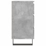 Mesita de noche madera de ingeniería gris hormigón 40x35x69 cm de vidaXL, Mesitas de noche - Ref: Foro24-826948, Precio: 57,3...