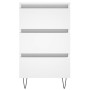 Bedside tables 2 units engineered wood white 40x35x69 cm by vidaXL, Nightstands - Ref: Foro24-826925, Price: 104,73 €, Discou...