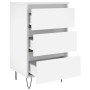 Bedside tables 2 units engineered wood white 40x35x69 cm by vidaXL, Nightstands - Ref: Foro24-826925, Price: 104,73 €, Discou...