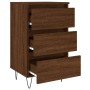 Nightstands 2 pcs oak brown engineered wood 40x35x69 cm by vidaXL, Nightstands - Ref: Foro24-826939, Price: 94,11 €, Discount: %