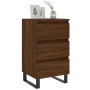 Oak brown engineered wood bedside table 40x35x69 cm by vidaXL, Nightstands - Ref: Foro24-826954, Price: 59,99 €, Discount: %