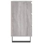 Mesita de noche 2 uds madera ingeniería gris Sonoma 40x35x69 cm de vidaXL, Mesitas de noche - Ref: Foro24-826953, Precio: 114...